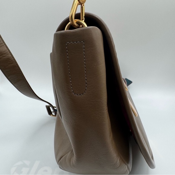 Marc Jacobs Brown Crossbody Bag with Gold Accents | Good Used Condition - Picture 12 of 13